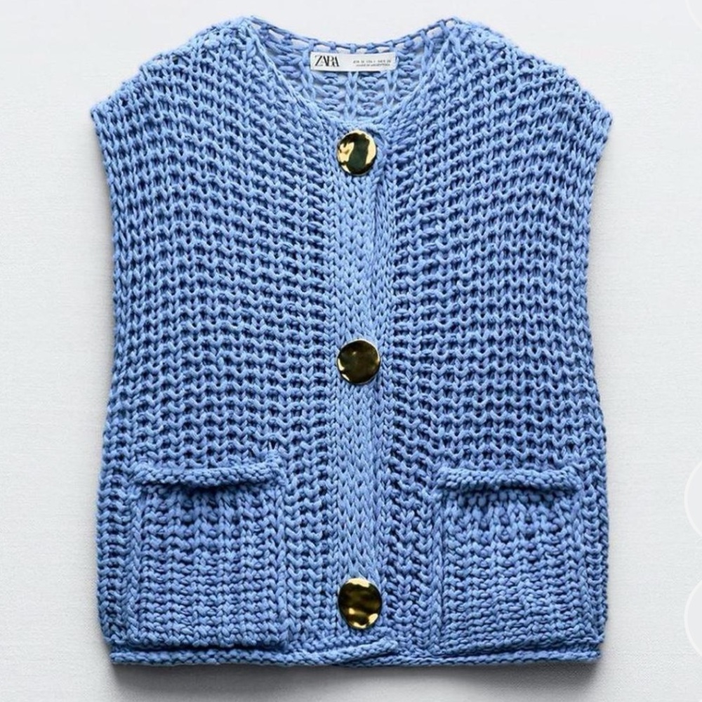 Zara Crochet Vest